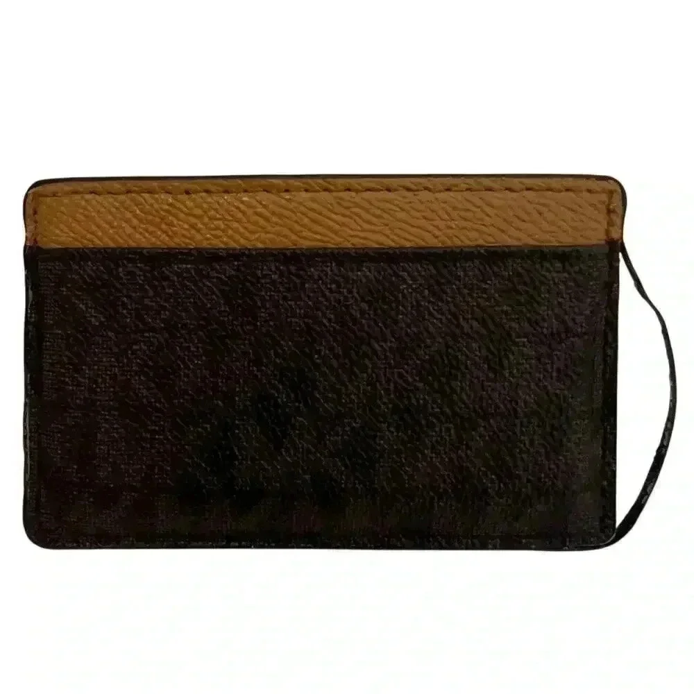 Michael Kors Card Case Logo Brown
